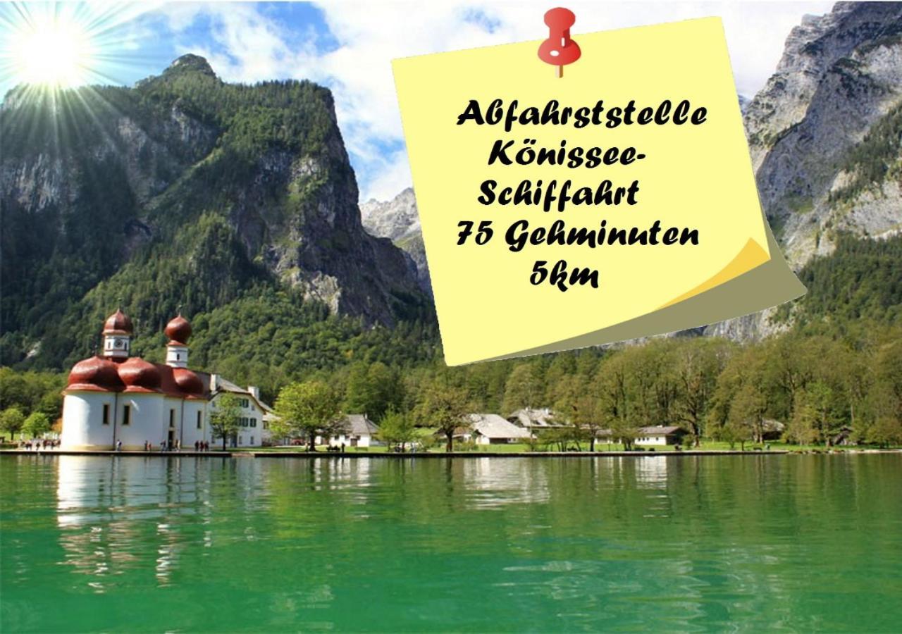 G & H Ferienwohnungen Appartement Untersberg Berchtesgaden Exterior foto
